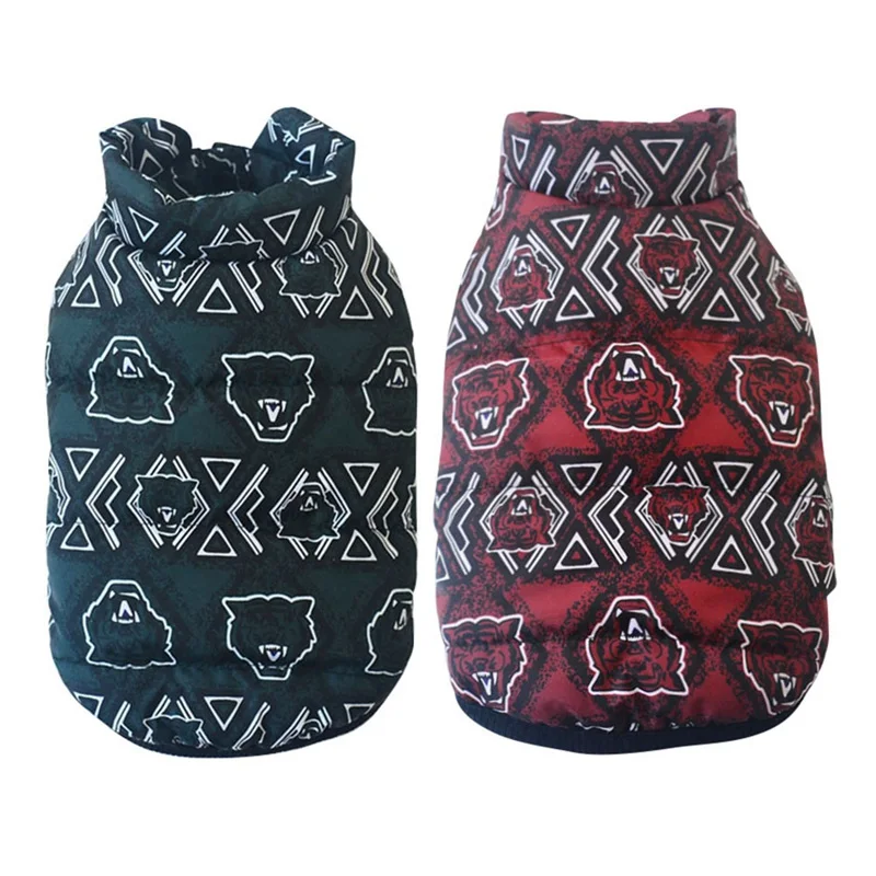 Осенне-зимняя Одежда для собак теплая щенок, домашнее животное, кот, пальто, водонепроницаемая куртка для собак чихуахуа для Мопсов, французских бульдогов жилет Костюмы