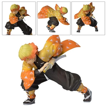 

Demon Slayer Kimetsu No Yaiba Nezuko Kamado Tanjirou Hashibira Inosuke Zenitsu Agatsuma Figure Action PVC Collectible Model Toy