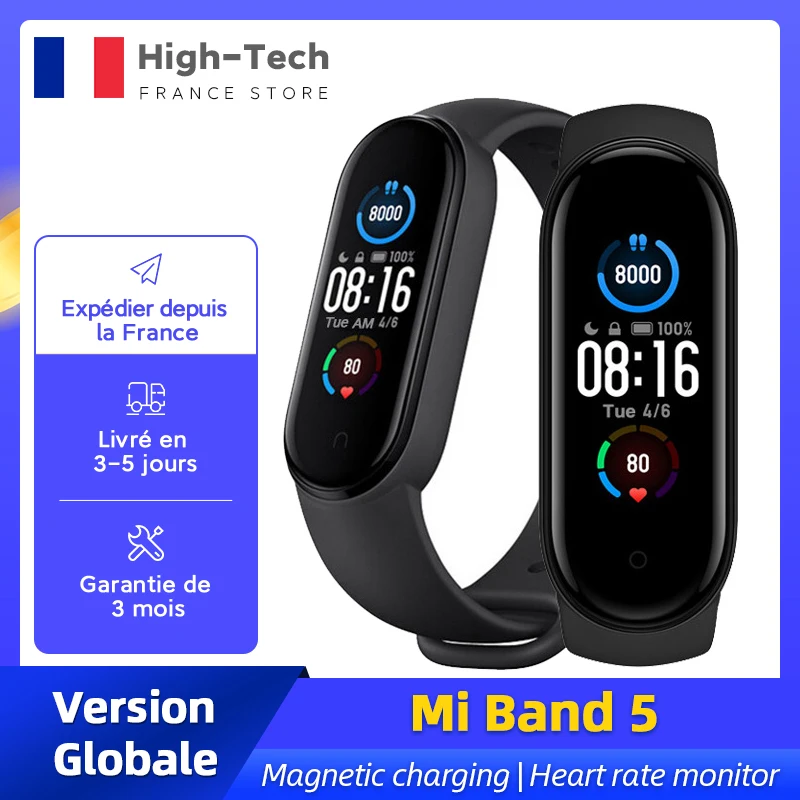 Xiaomi Mi Band 5 Smart Bracelet Heart Rate Fitness Tracker 1.1