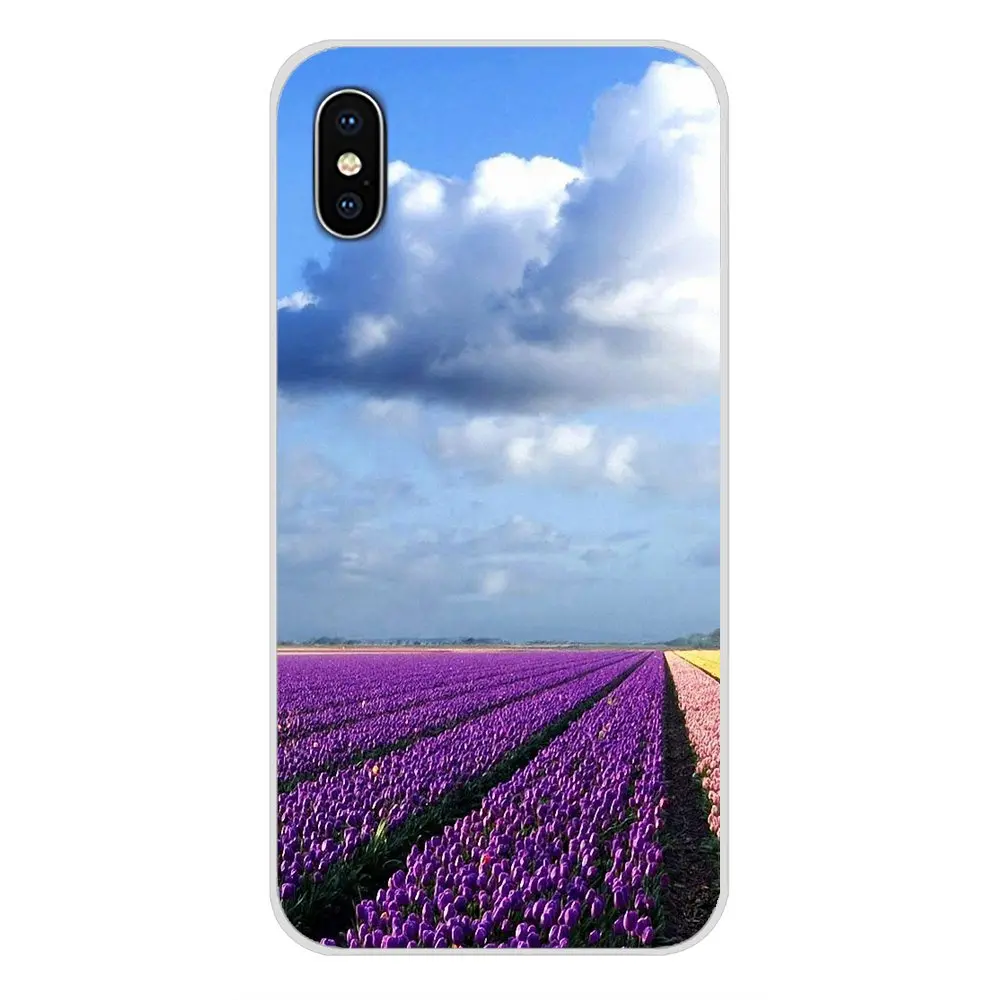 Цветок Роза Лаванда Дейзи силиконовый чехол для телефона Xiao mi 4 5 5s 6 A1 A2 5X6X8 9 Lite SE Pro