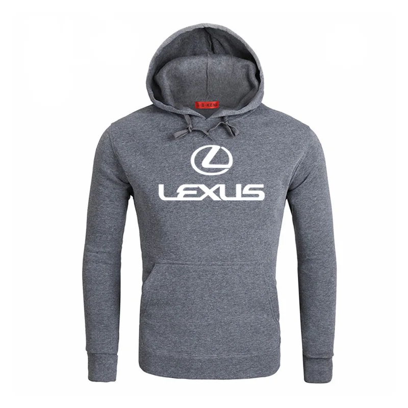 Мужские толстовки с капюшоном с логотипом Lexus Car, весенне-осенняя модная мужская толстовка в стиле хип-хоп, Harajuku, Повседневная Толстовка с капюшоном, флисовый спортивный костюм