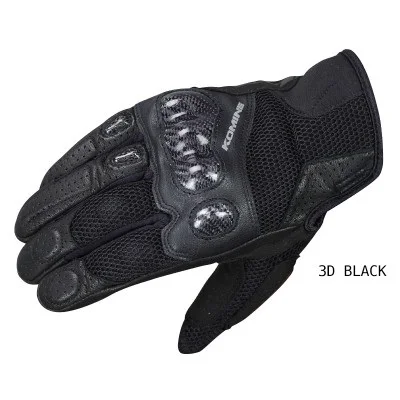 Komine GK-197 Dirt Bike MX MTB Touring весна лето Сенсорная панель перчатки - Цвет: Black