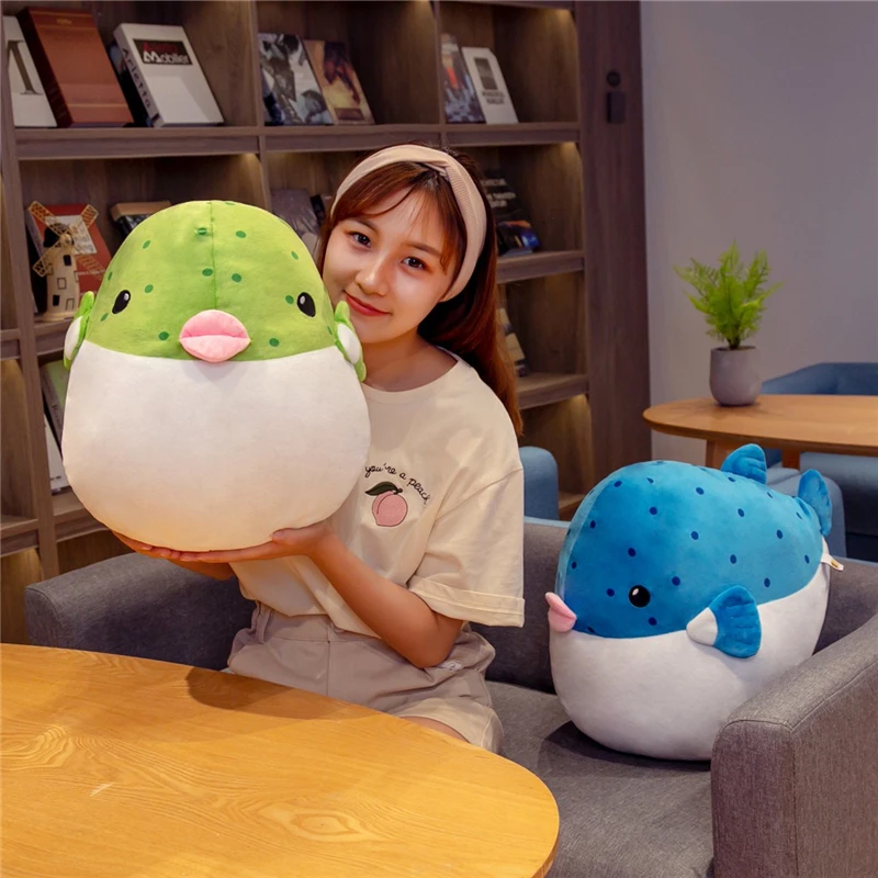 30/35cm Extra Soft Puffer Fish Plush 