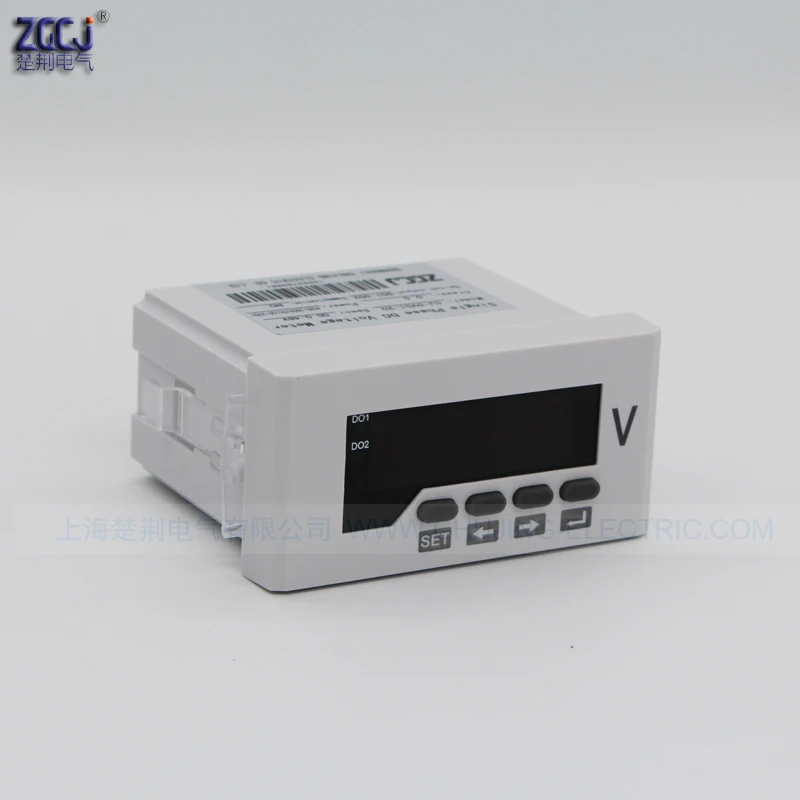 CJ-DV51-2O 0-48 В фотоэлектрический измеритель напряжения постоянного тока с 2 реле сигнализации выход высокого напряжения и низкого напряжения сигнализации