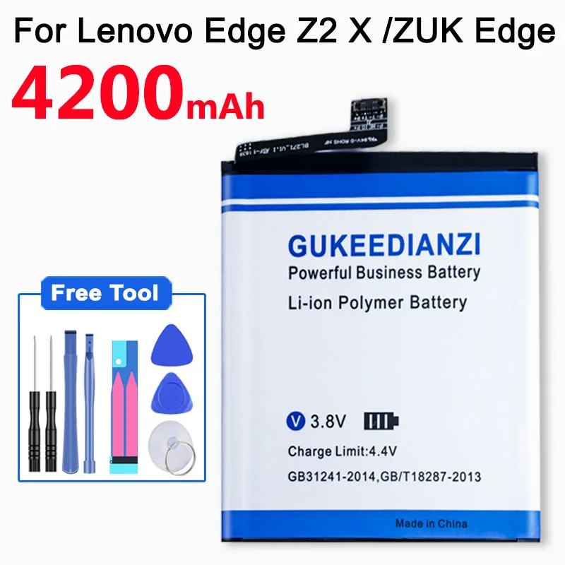 Аккумулятор GUKEEDIANZI 4200 мАч BL271 для lenovo Edge Z2 X/ZUK Edge аккумуляторные батареи