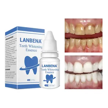 

10ml Teeth Whitening Essence Oral Hygiene Cleansing Serum Remove Plaque Stains 896D