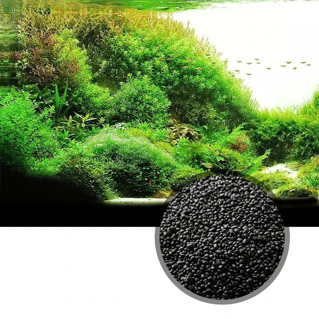 Fish Tank Water Grass Mud Plant Seed Soil Aquarium Bottom Sand Nutrient  Soil Black Mud Water Grass Tank Bottom Soil Fertilizer - AliExpress