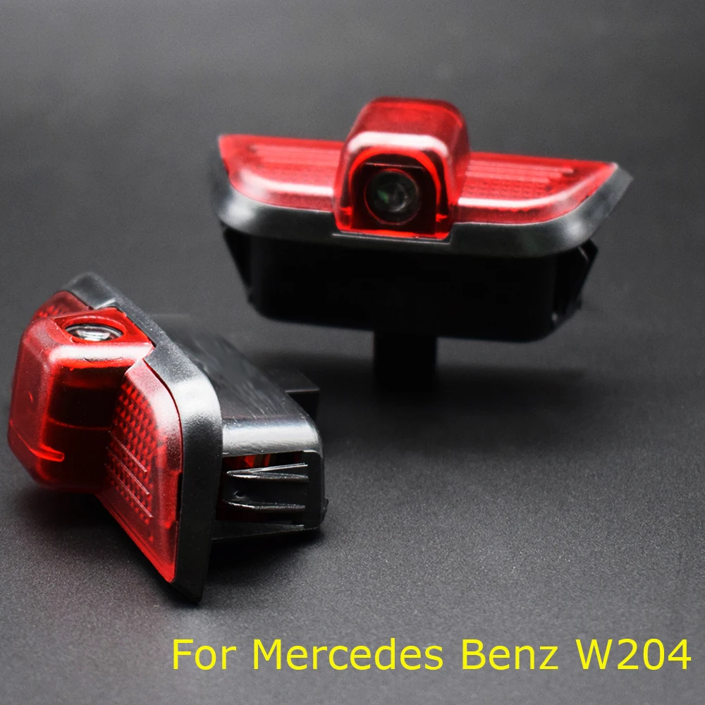 2 шсветодиодный Автомобильные светодиодные лампы для дверей Mercedes Benz W204 C200 C300 C280