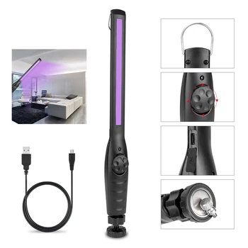 

Portable Work Light 30 LED Flashlight Outdoor Inspection UVC Disinfection Torch Office Home Indoor Killing Sterilizing