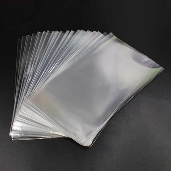 

100pcs/Bag Transparent Plastic Bags For Candy Lollipop Cookie Packaging Cellophane Bag Wedding Party Gift Bag