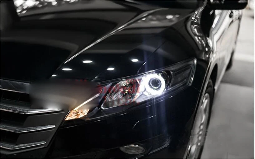 2 шт. фара для перекрестных фар 2011 2012 2013 светодиодный фонарь DRL H7 D2H Hid вариант Ангел глаз би ксенон проектор
