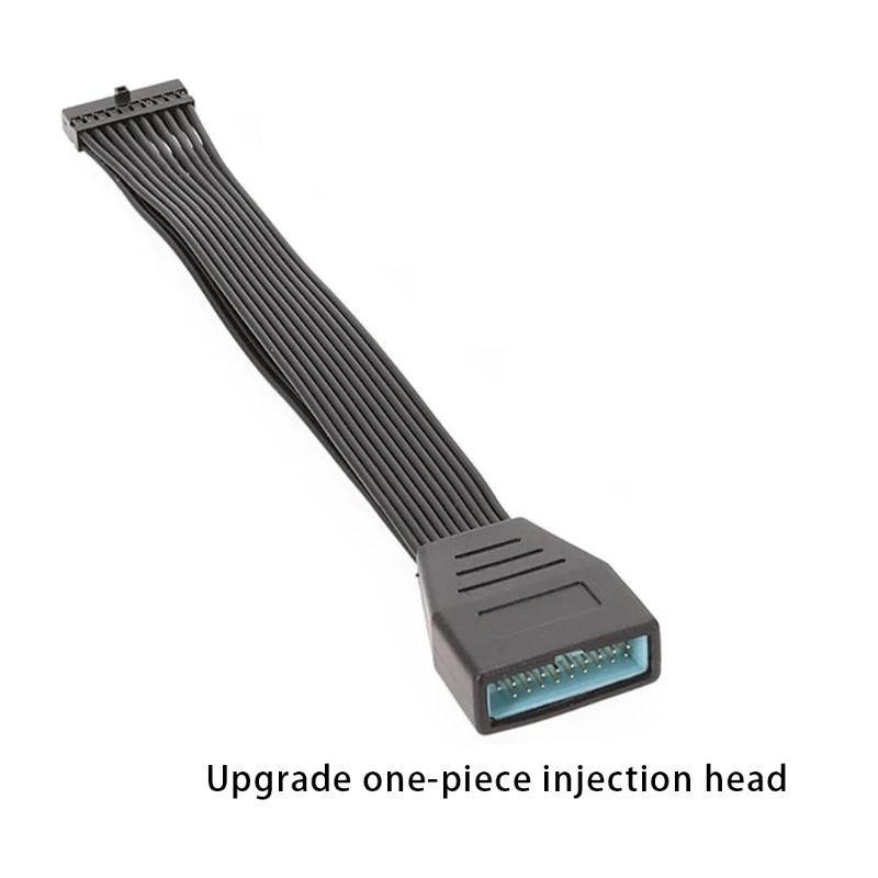 Streamlined Connectivity: Mini USB 3.0 19/20 Pin Internal Extension Cable - 5.9inch/15cm Flat Wire for Motherboard Description Image.This Product Can Be Found With The Tag Names Cheap Computer Cables Connectors, Computer Cables Connectors, Computer Office, High Quality Computer Office