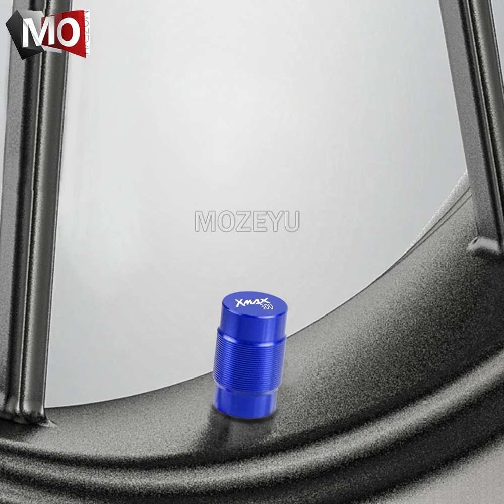 

Motorcycle CNC Vehicle Wheel Tire Valve Air Port Stem Caps Covers Plug For Yamaha XMAX X-MAX 300 XMAX300 X-MAX300 2017 2018