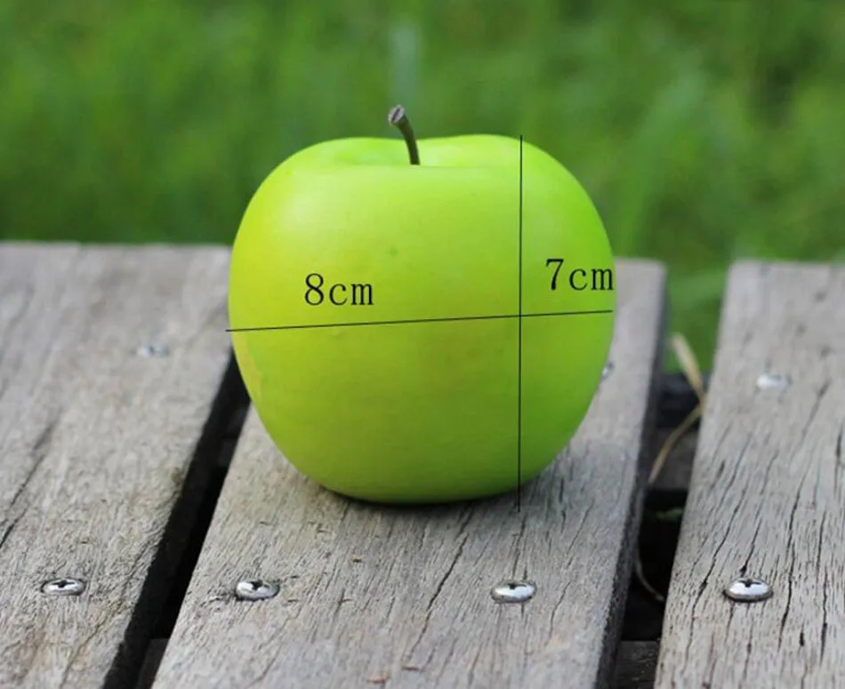 5 шт реалистичное искусственное яблоко искусственные Яблоки Фрукты домашний дом кухонный шкаф украшение