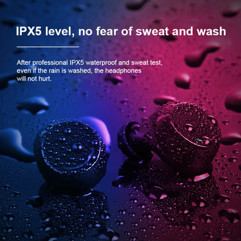Touch TWS29 IPX5, водонепроницаемые, Bluetooth 5,0, настоящие беспроводные наушники, мини, сенсорные, стерео наушники с управлением, с зарядным устройством для Xiaomi