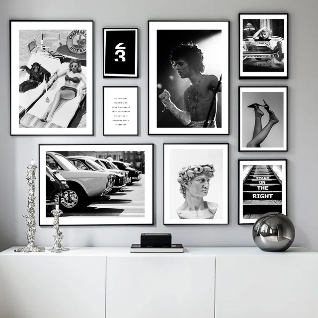 Black And White Photography Of Famous People