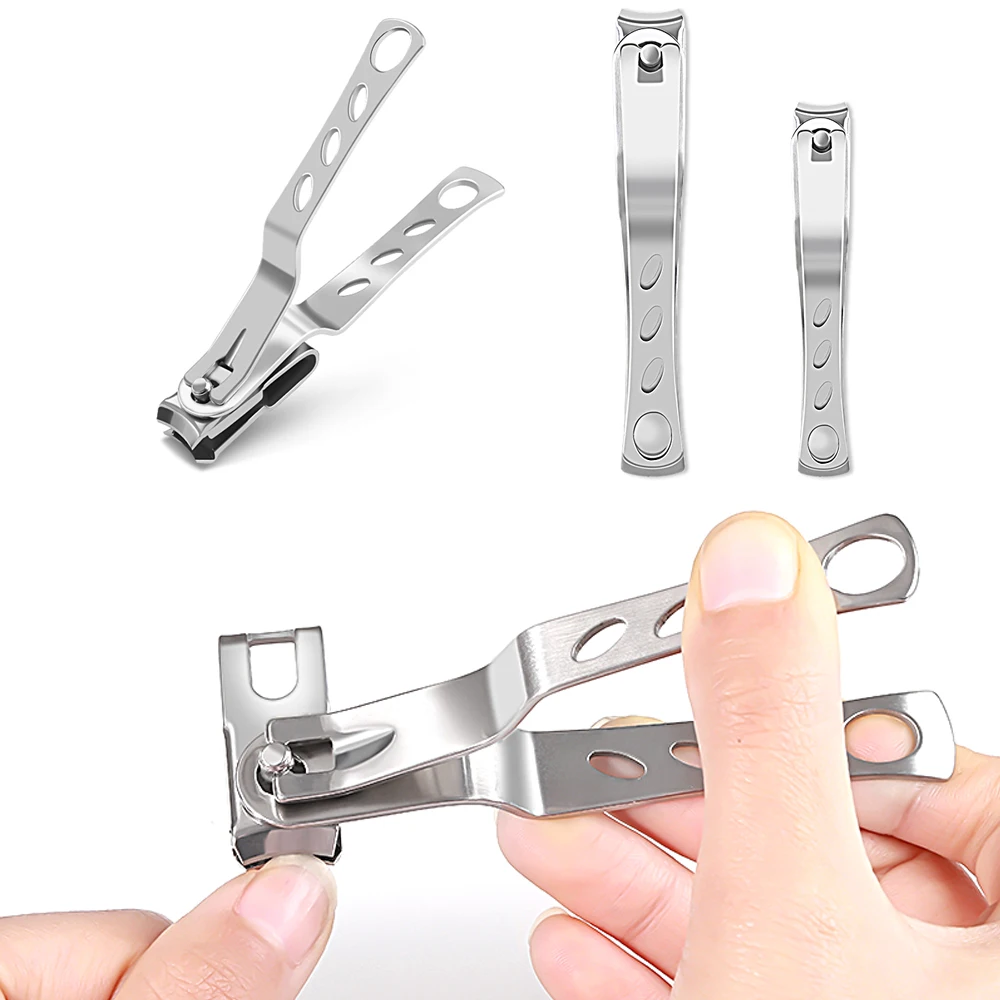 360-degree Rotation Manicure Nail Clippers High-quality Stainless Steel Pedicure Tool Cutter Sharp Durable Trimmer | Красота и