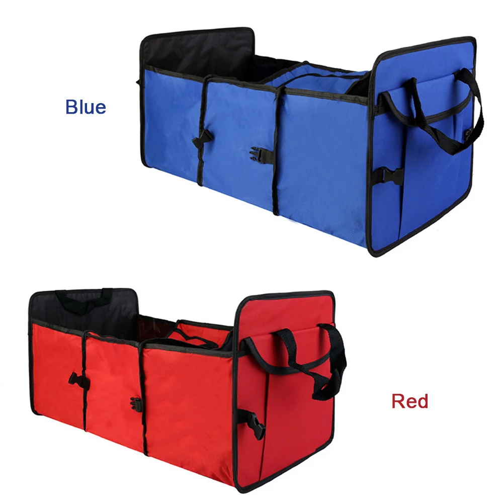 Car trunk storage box insulation bag storage box three fold storage
