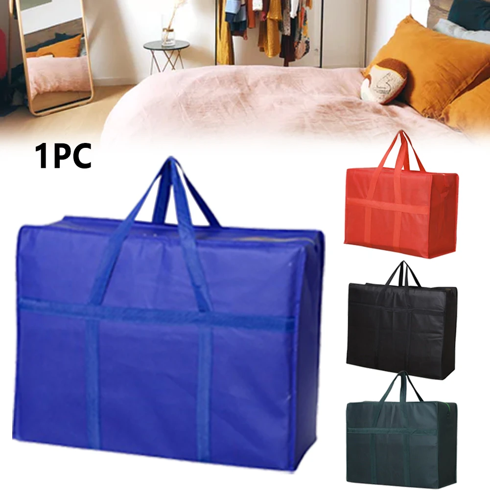 Waterproof Quilt Clothes Storage Hand Luggage Non Woven Fabric Folding Travel Bag Packing Large Capacity Organizer Business Trip