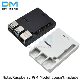 

For Raspberry Pi Module B CNC Aluminum Alloy Case Metal Box Ultra-thin Protection Case for Raspberry Pi 4 Model with Tool