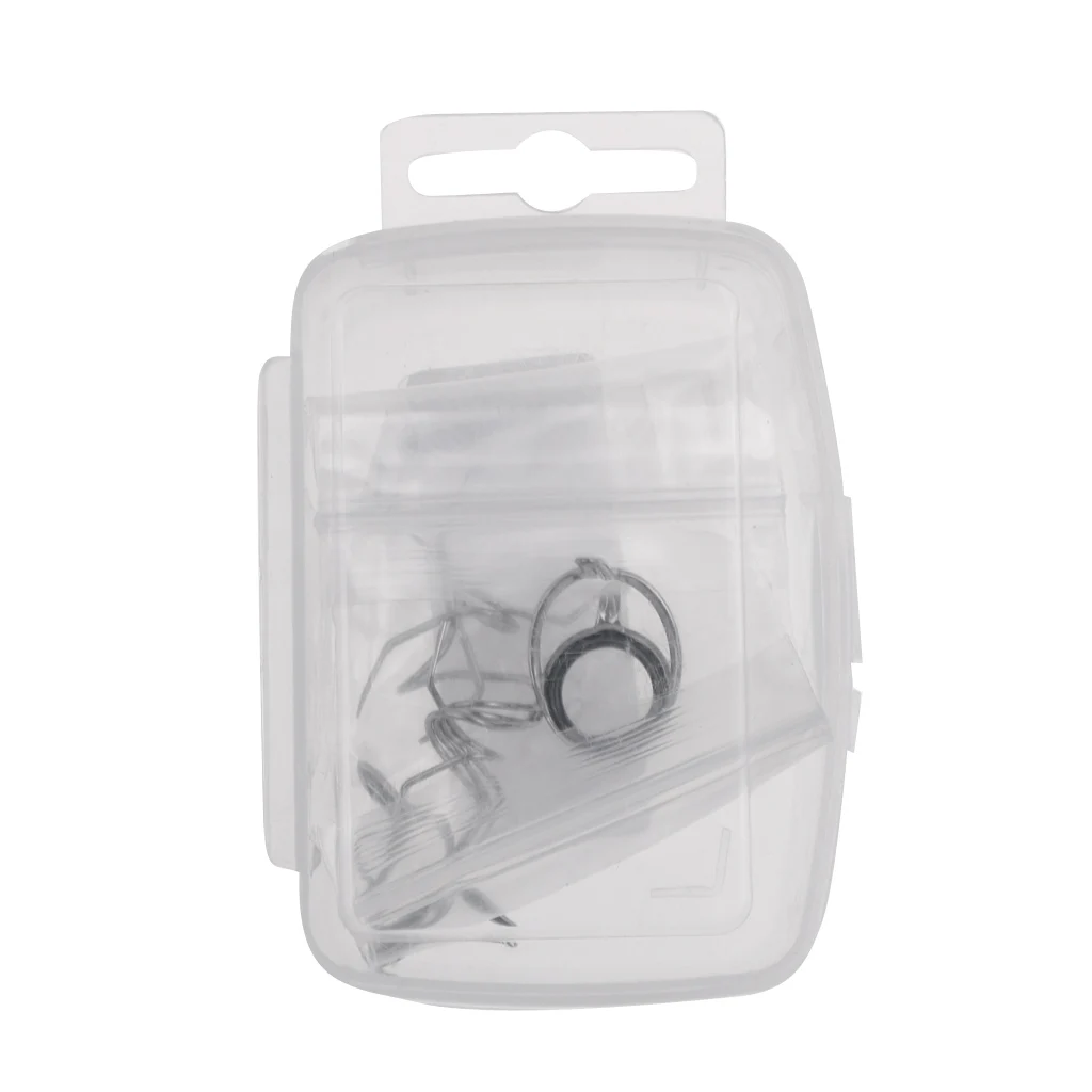 Fly Rod Guide Set Fly Fishing Rod Guide Tip Repair Kit Rings Fishing Accessories