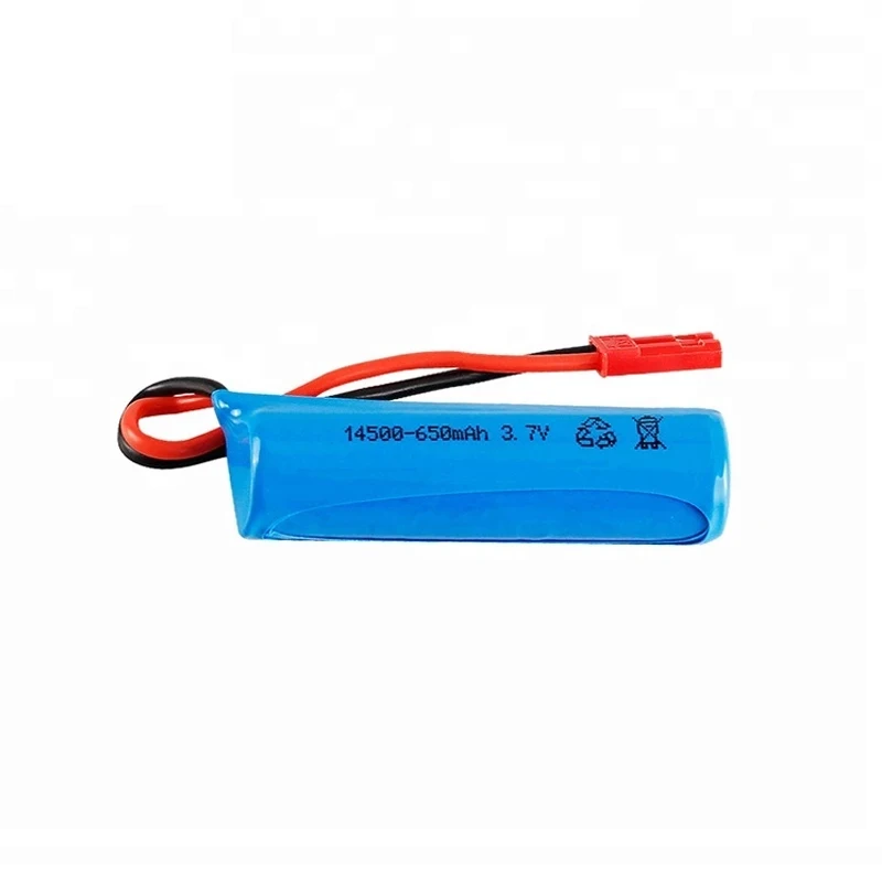 14500 литий-ионная батарея 3,7 v 650mAh литий-ионный RC вертолет автомобиль 15C батарея
