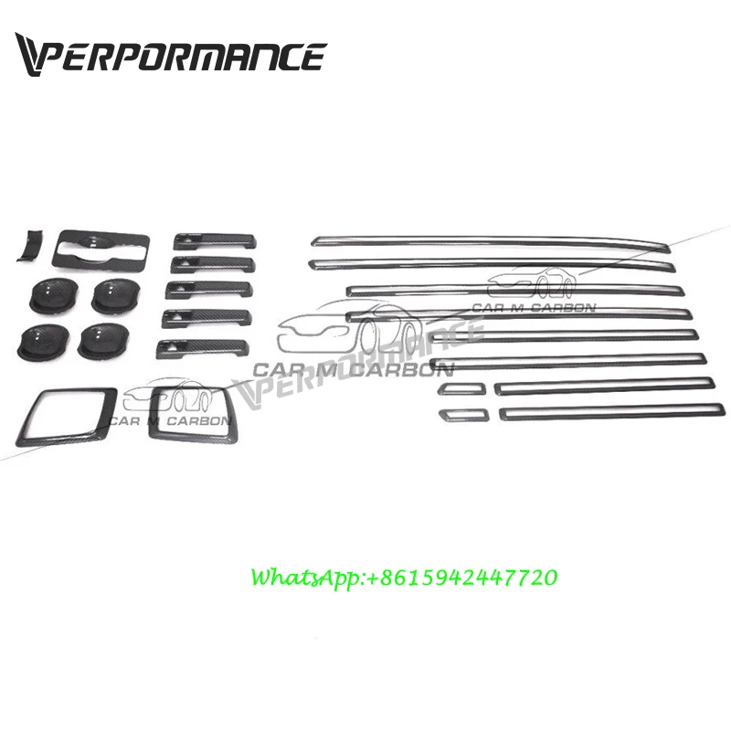 W463A внешние Углеродные детали для W464 G550 G500 G63 углеродная Боковая Отделка год