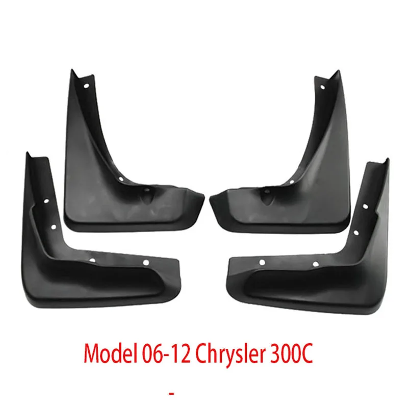 

Auto parts High quality plastic Mud Flaps Splash Guard fender fit for 2006-20018 for Chrysler 300C