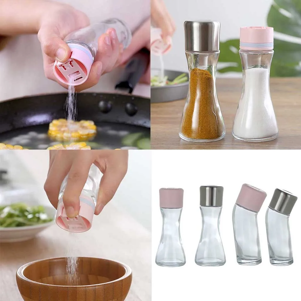Кухонные бутылки для измельчения перца, шейкер для перца, солевое уплотнение, влагостойкий солонка, шейкер для столярных бутылок, аксессуары для кухонных инструментов FN70