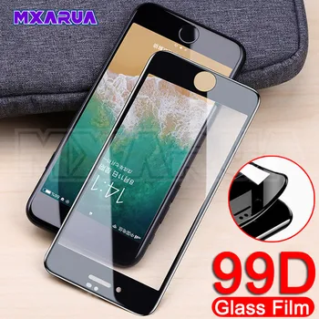 

New 99D Curved Full Cover Tempered Glass For iPhone 8 7 6 6s Plus Screen Protector For iPhone X XR XS 11 Pro Max Protective Film