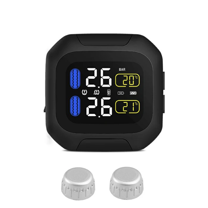 Система контроля давления в шинах мотоцикла TPMS с 2 датчиками для M3-WF мотоцикла CSL88