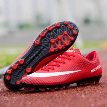 

Football Shoes Broken Nails MEN'S SHOES Anti-slip Men's Athletic Shoes Lace-Up sneakers