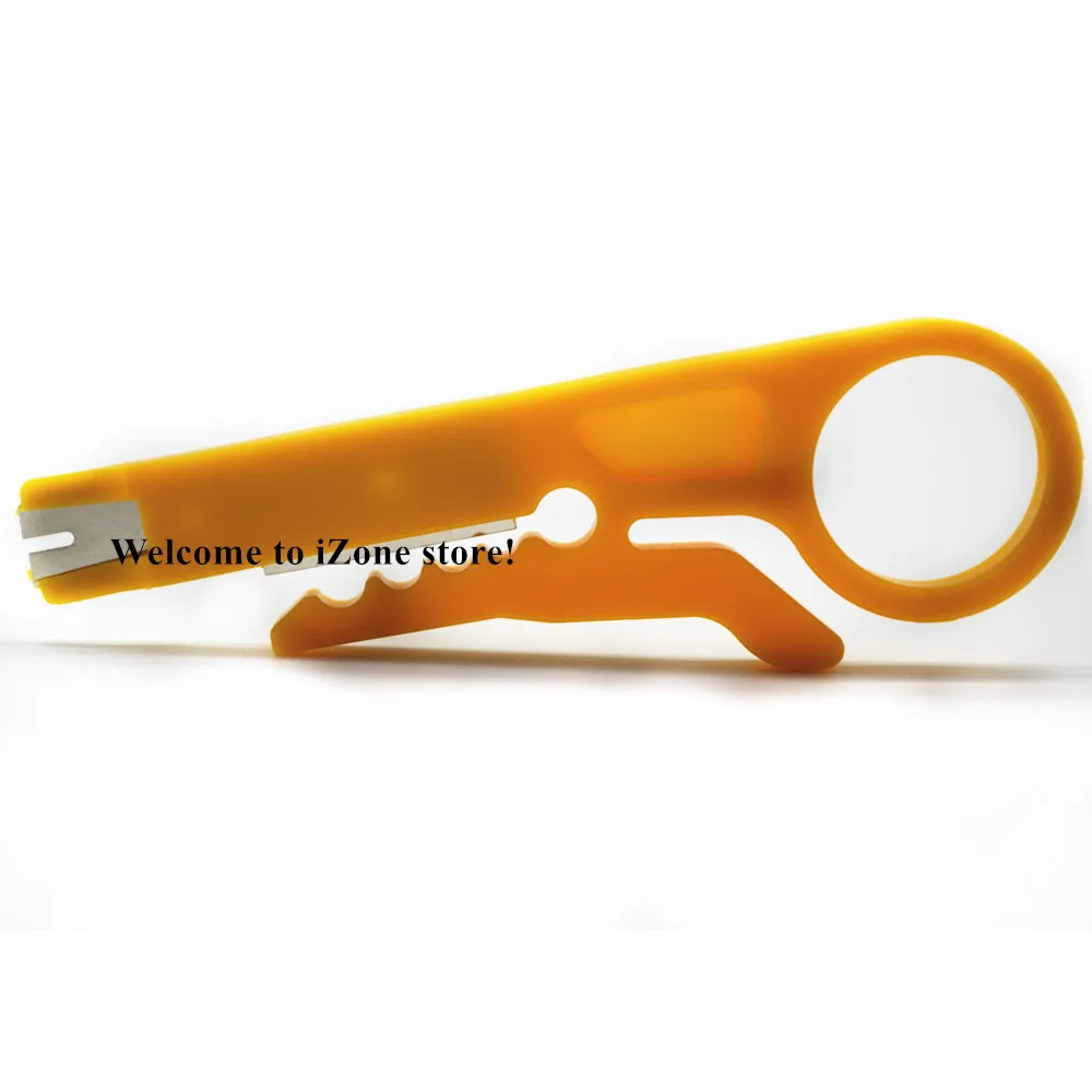 Yellow Мини Портативный нож для зачистки проводов щипцы плоскогубцы обжимной инструмент для зачистки кабеля резак для проводов многофункциональные инструменты для резки линии карманный Мультитул - Цвет: Yellow