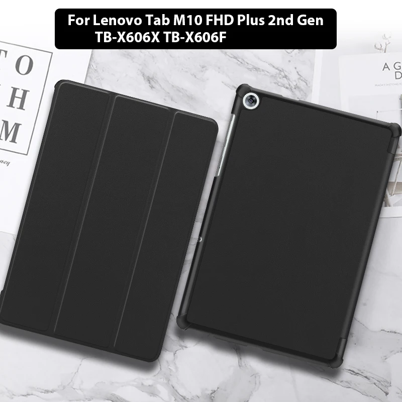 Чехол для Lenovo Tab M10 Plus TB-X606X TB-X606F чехол FHD 10 3 дюймов Магнитный планшета capa + подарки |