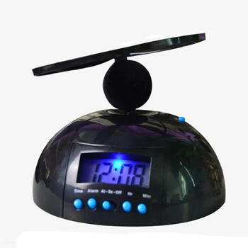 

Snooze LED Display Backlight Alarm Clock Annoying ABS Flying Lazy Helicopter Bedroom Digital Screw-Propeller Gift Loud