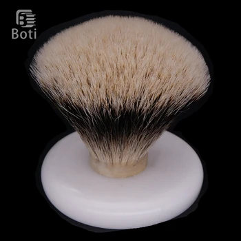 

Boti Brush-SHD Captain Finest Three Band Badger Hair Knot Fan Type Beard Shaping Tool Daily Beard Care Kit