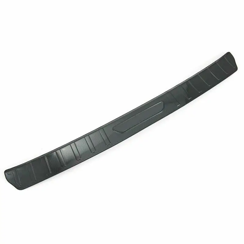 

for Tesla Model 3 2018 -19 Carbon Black Steel Rear Bumper Protector Plate Cover