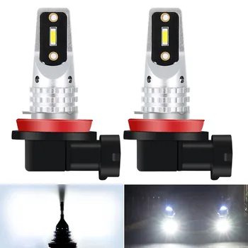 

2pcs LED Fog Bulb Light H11 H9 H8 Auto Running Lamp DRL For BMW E60 E90 E91 Ford Fiesta Fusion Focus Mazda 3 5 6 CX-5 12