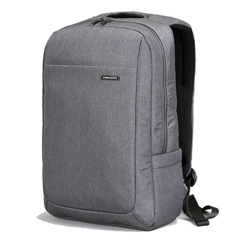 

2019 Newest Men's Business Laptop Backpack Casual Solid Color Nylon Waterproof Student Backpack Large Capacity Travel School Bag