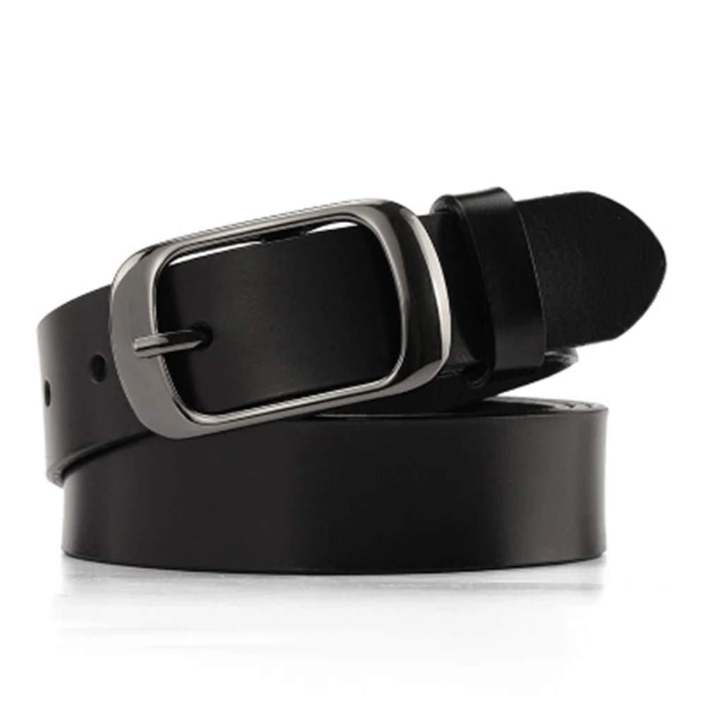Кожаный ремень женский кожаный модный длинный чистый коровья кожа брюки пояс Женский Простой повседневный Универсальный
