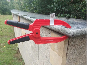 

1pcs 6inch Heavy Duty Clamping Plastic Spring Clip A Type Woodworking Clamp