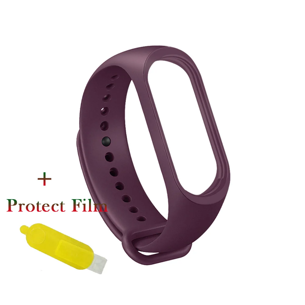 WindRed Mi Band 3 4 ремешок на запястье для Xiaomi Mi Band 3 4 силиконовый Miband 3 4 аксессуары ремешок на запястье силиконовый Браслет замена - Цвет: WindRed