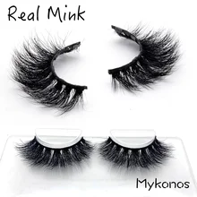 YuBeauty Real Mink Lashes 3D Long Thick Eyelashes Mykonos Family High Quality Wholesale
