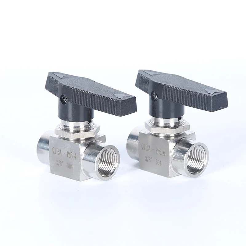 304 Нержавеющая сталь 1/" 1/4" 3/" 1/2" 3/" BSP внутренняя резьба два 2 Way Pipe Fitting высокое Давление шаровой клапан