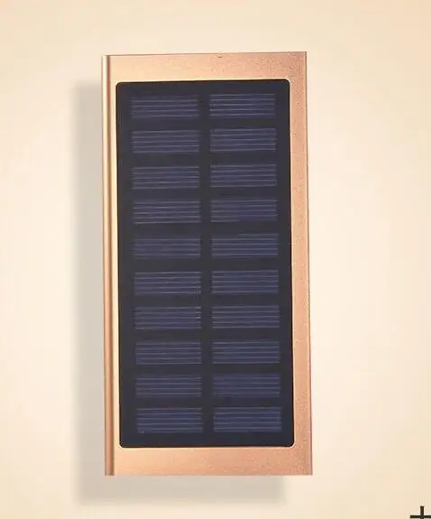2 Solar Power Bank 20000mAh Double USB Solar charger External Battery Portable Charger Bateria Externa Pack for smart phone - Цвет: 2