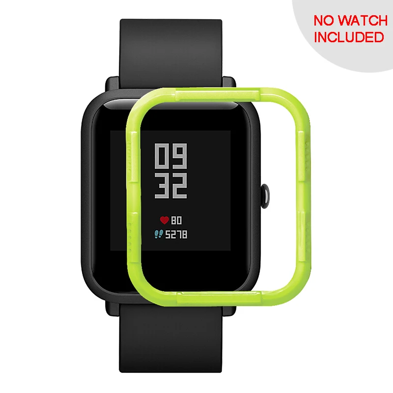 Защитный чехол для Xiaomi Amazfit Bip Молодежные часы Жесткий Чехол для ПК Рамка Бампер протектор для Amazfit Bip бит аксессуары