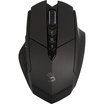

Mouse A4 Bloody R7/R70 black optical (4000 dpi) wireless USB2.0 games (7but)