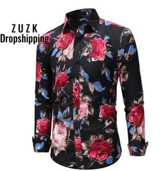

Cotton Full Real Masculina Top Fashion 8 Colors Good Quality Men's Slim Fit Shirts Long Sleevemen's Casual Shirt