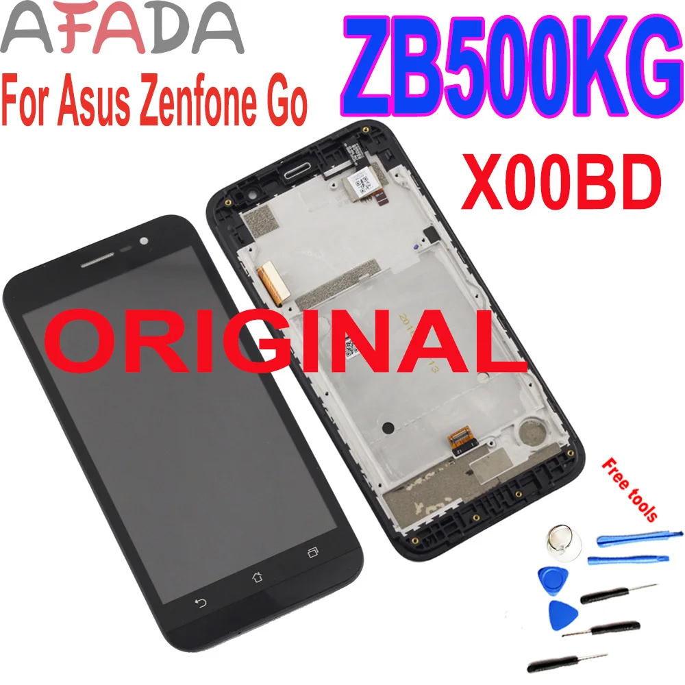 Оригинальный 5 &quotЖК-дисплей для Asus Zenfone Go ZB500KG X00BD ЖК-дисплей сенсорный экран