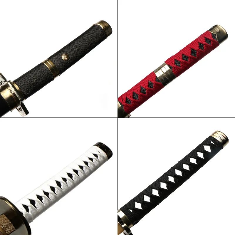 80cm/31.5＂Anime  Roronoa Zoro Katana Sword Wooden Enma Purple Unisex Halloween Party Gifts 5